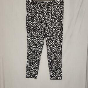 Jules & Leopold Black and White Skinny Pants